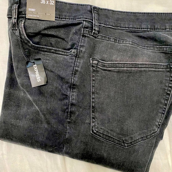 Express Jeans Dark Grayblack Express Mens Jeans Poshmark